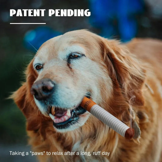 Cigarette-Shaped Dog Toy