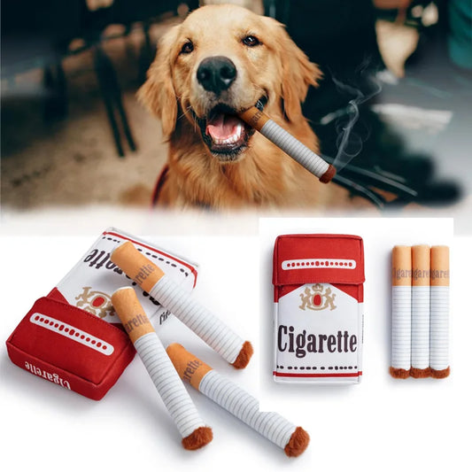 Cigarette-Shaped Dog Toy